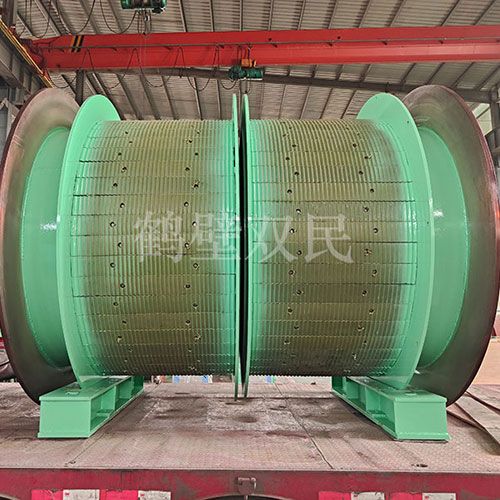 鹤壁双民2JK-2.0×1.0P矿井提升机发货现场!