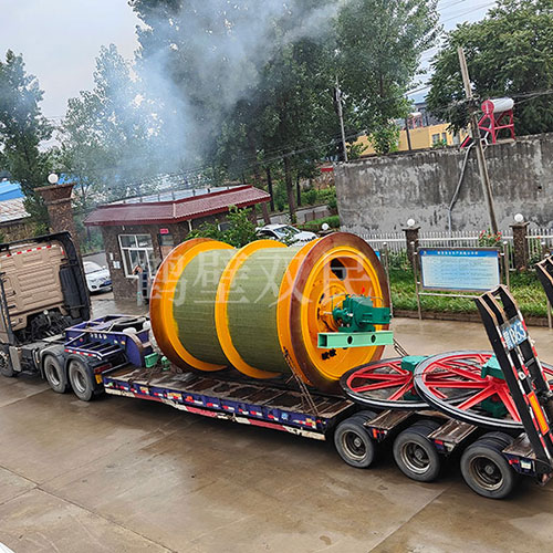 鹤壁双民2JK-2.5×1.5P型矿井提升机发货!