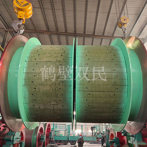 双筒2米矿井提升机发货！