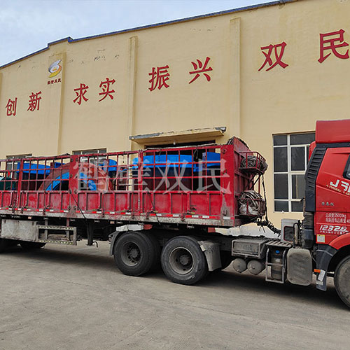 单筒2.5米矿井提升机发货！