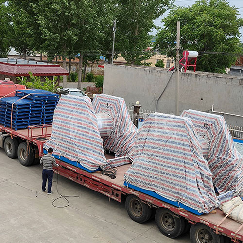 发往欧洲的凿井绞车