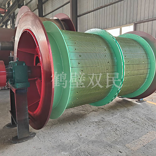 客户订购2套双筒2JTP-1.6×1.2P矿用提升绞车